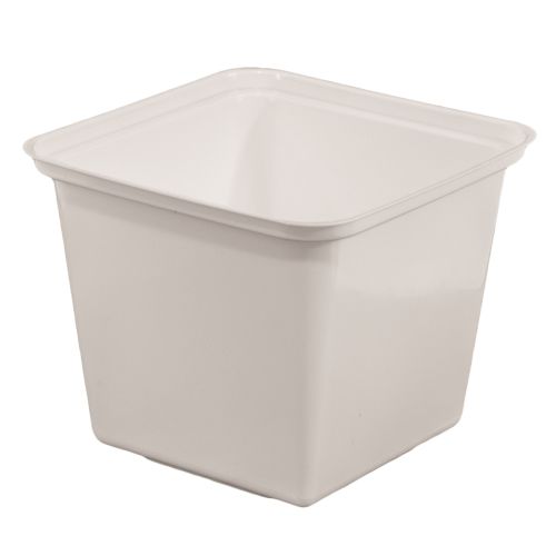 Essential 3 Quart Square Ice Bucket Liner, White